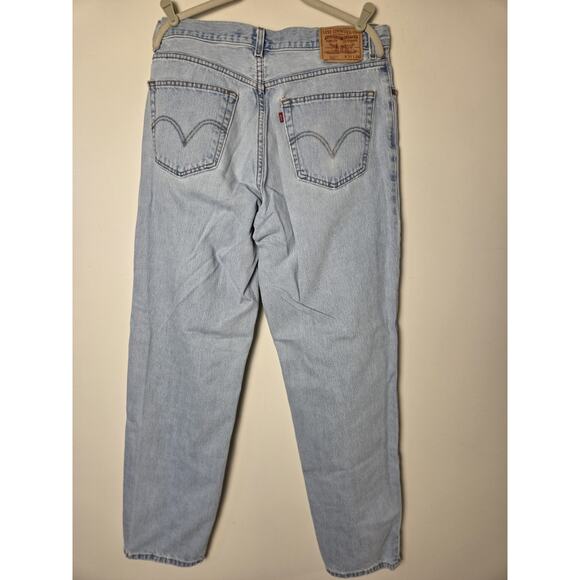 Levi's 560 Jeans 34x34 Comfort Fit Tapered Leg Light Wash - Picture 4 of 9
